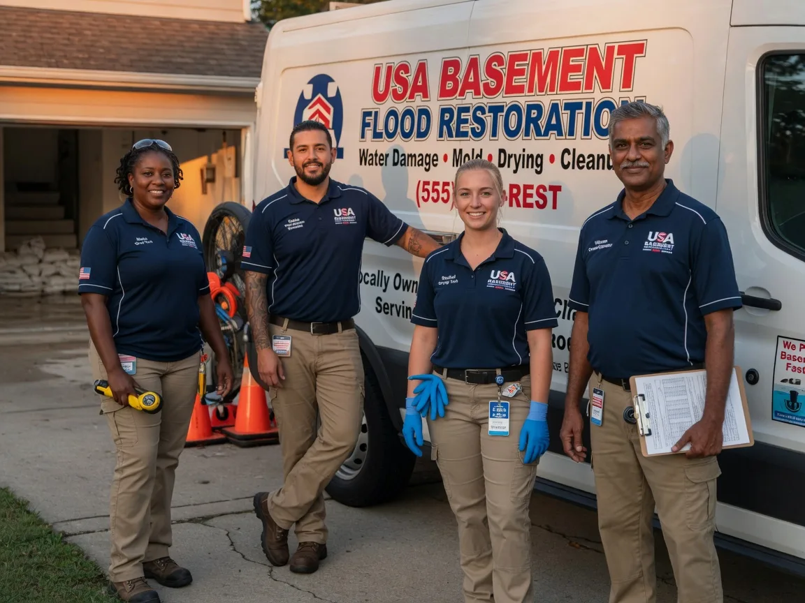 Basement Flood Cleanup company in Harrington, WA