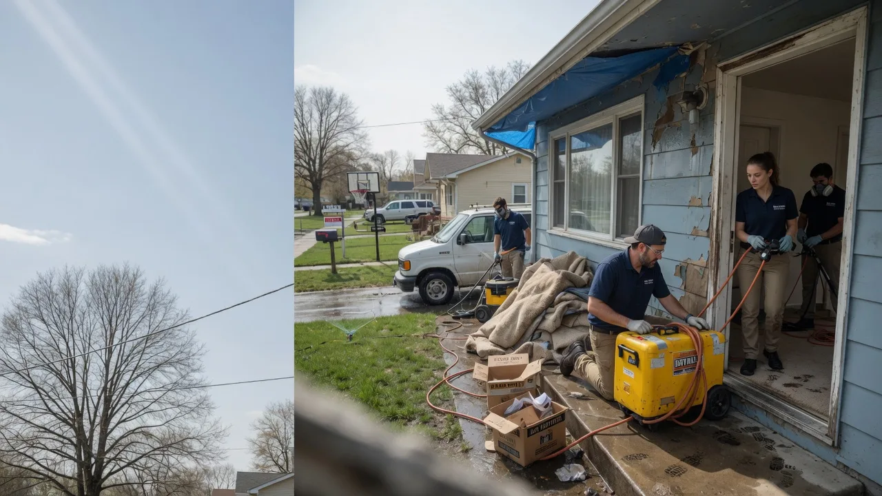 Basement Flood Cleanup in Harrington, WA near me